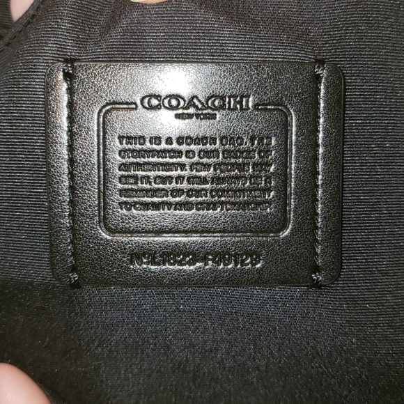 Black Coach Handbag NWOT - Picture 3 of 3